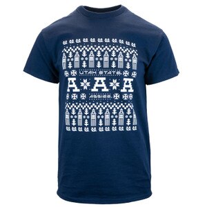 Utah State Aggies Fairile Print Unisex T-Shirt